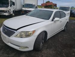 Lexus salvage cars for sale: 2007 Lexus LS 460