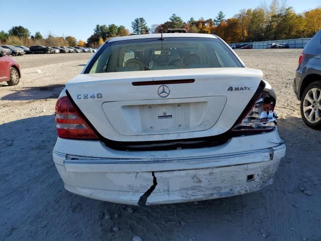 2005 Mercedes-Benz C 240 4matic