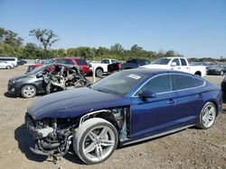 Audi salvage cars for sale: 2018 Audi A5 Premium Plus S-Line