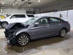 Honda Accord salvage cars for sale: 2016 Honda Accord EXL