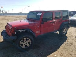 Jeep salvage cars for sale: 2010 Jeep Wrangler Unlimited Sport