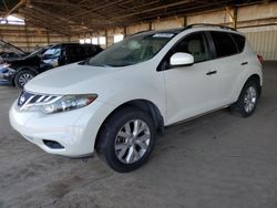 Nissan Murano S salvage cars for sale: 2012 Nissan Murano S