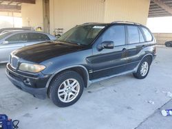 BMW x5 salvage cars for sale: 2005 BMW X5 3.0I