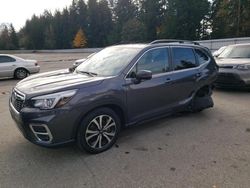 Subaru Forester salvage cars for sale: 2020 Subaru Forester Limited