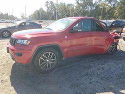 Jeep Grand Cherokee salvage cars for sale: 2018 Jeep Grand Cherokee Trailhawk