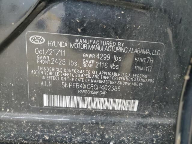 2012 Hyundai Sonata GLS