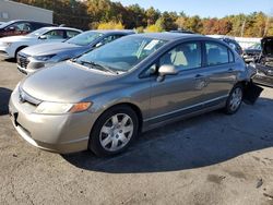 Honda Civic salvage cars for sale: 2008 Honda Civic LX