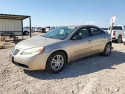 Pontiac g6 salvage cars for sale: 2006 Pontiac G6 SE1