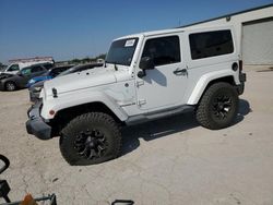 Jeep salvage cars for sale: 2015 Jeep Wrangler Sahara