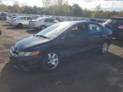 Honda salvage cars for sale: 2007 Honda Civic LX