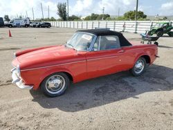 Fiat salvage cars for sale: 1965 Fiat Spider