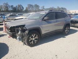 Jeep salvage cars for sale: 2015 Jeep Cherokee Trailhawk