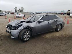 Vehiculos salvage en venta de Copart San Diego, CA: 2013 Infiniti G37 Base