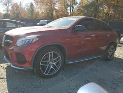 Mercedes-Benz gle-Class salvage cars for sale: 2017 Mercedes-Benz GLE Coupe 43 AMG