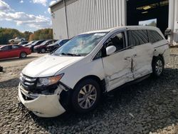 Honda Odyssey exl salvage cars for sale: 2015 Honda Odyssey EXL