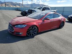 Tesla salvage cars for sale: 2014 Tesla Model S