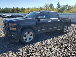 Chevrolet Silverado k1500 ltz salvage cars for sale: 2015 Chevrolet Silverado K1500 LTZ