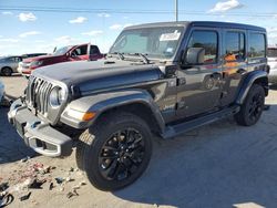 Jeep Wrangler salvage cars for sale: 2022 Jeep Wrangler Unlimited Sahara 4XE