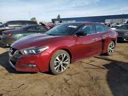 Nissan Maxima salvage cars for sale: 2018 Nissan Maxima 3.5S