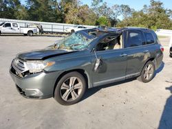 Toyota Highlander salvage cars for sale: 2013 Toyota Highlander Limited