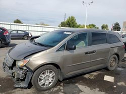 Honda Odyssey lx salvage cars for sale: 2013 Honda Odyssey LX