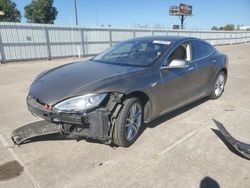 Tesla salvage cars for sale: 2015 Tesla Model S