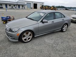 Mercedes-Benz c-Class salvage cars for sale: 2011 Mercedes-Benz C 300 4matic