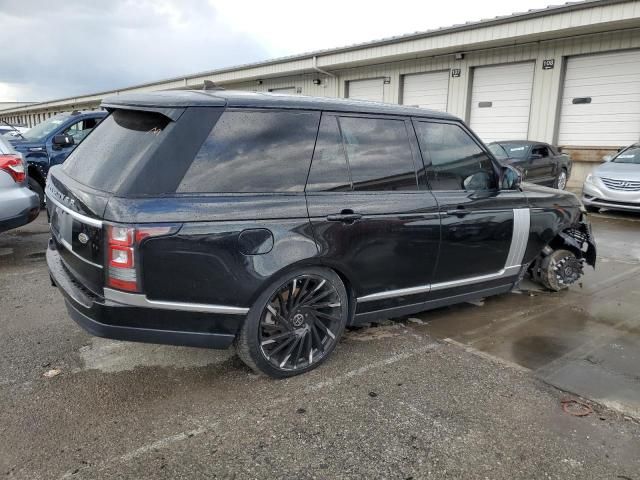 2016 Land Rover Range Rover HSE