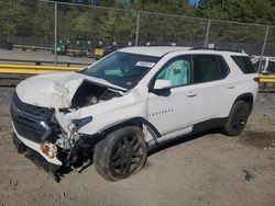 Chevrolet Traverse salvage cars for sale: 2021 Chevrolet Traverse LT