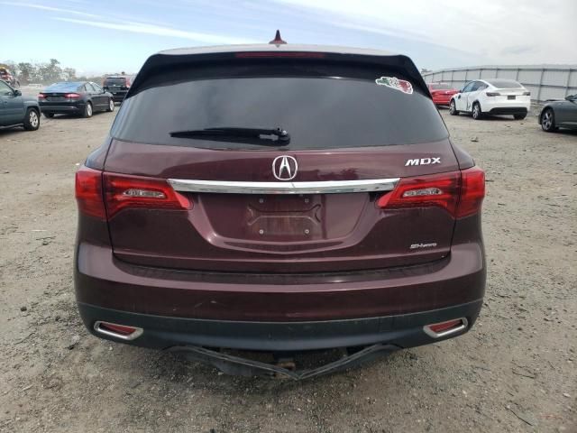 2016 Acura MDX Technology