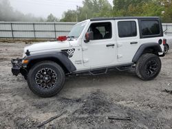 Jeep Wrangler salvage cars for sale: 2019 Jeep Wrangler Unlimited Sport