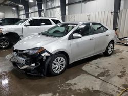 Toyota Corolla salvage cars for sale: 2018 Toyota Corolla L