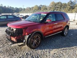 Ford Explorer salvage cars for sale: 2017 Ford Explorer Limited