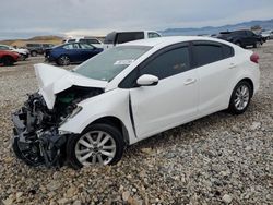 KIA salvage cars for sale: 2017 KIA Forte LX