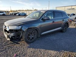 Audi q7 salvage cars for sale: 2018 Audi Q7 Technik S-Line