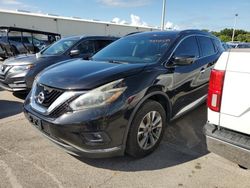 Nissan Murano salvage cars for sale: 2018 Nissan Murano S