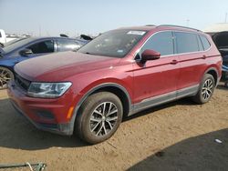 Volkswagen Tiguan salvage cars for sale: 2021 Volkswagen Tiguan SE