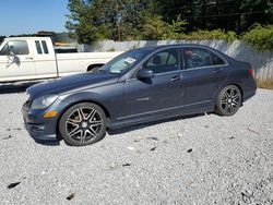 Mercedes-Benz c-Class salvage cars for sale: 2013 Mercedes-Benz C 250