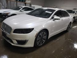 Lincoln mkz salvage cars for sale: 2017 Lincoln MKZ Reserve