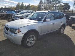 BMW x3 salvage cars for sale: 2006 BMW X3 3.0I