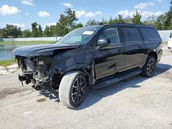 Chevrolet Suburban salvage cars for sale: 2021 Chevrolet Suburban C1500 RST