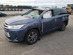 Toyota Highlander salvage cars for sale: 2017 Toyota Highlander SE