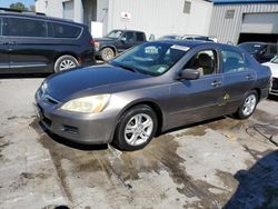 Honda salvage cars for sale: 2007 Honda Accord EX