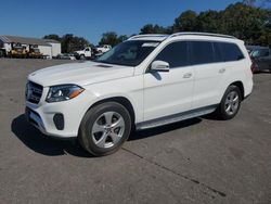 Mercedes-Benz gls-Class salvage cars for sale: 2017 Mercedes-Benz GLS 450 4matic