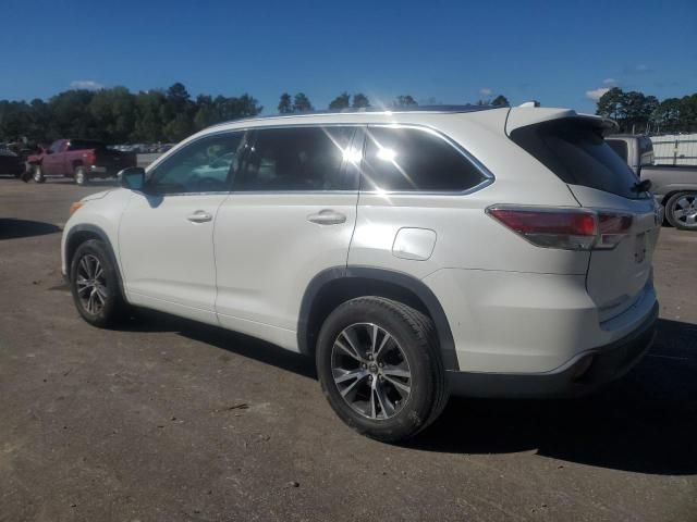 2016 Toyota Highlander XLE