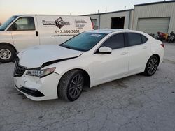 Acura salvage cars for sale: 2017 Acura TLX