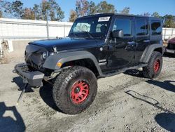 Jeep Wrangler Unlimited Sport salvage cars for sale: 2017 Jeep Wrangler Unlimited Sport