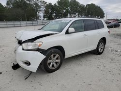 Toyota Highlander salvage cars for sale: 2010 Toyota Highlander