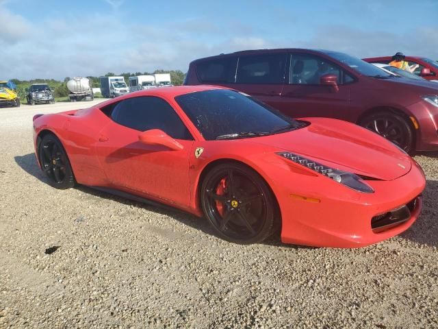 2012 Ferrari 458 Italia