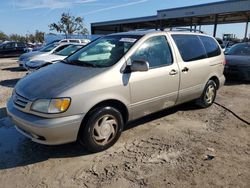 Toyota Sienna le salvage cars for sale: 2002 Toyota Sienna LE